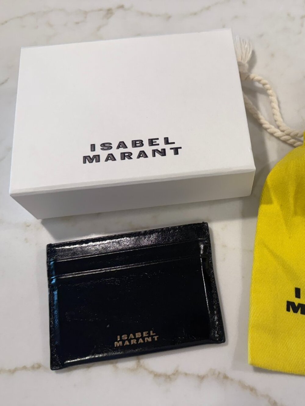 Isabel Marant Leather Card Holder